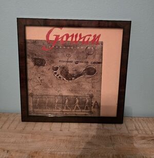 Gowan "Strange Animal" Framed Vinyl Album